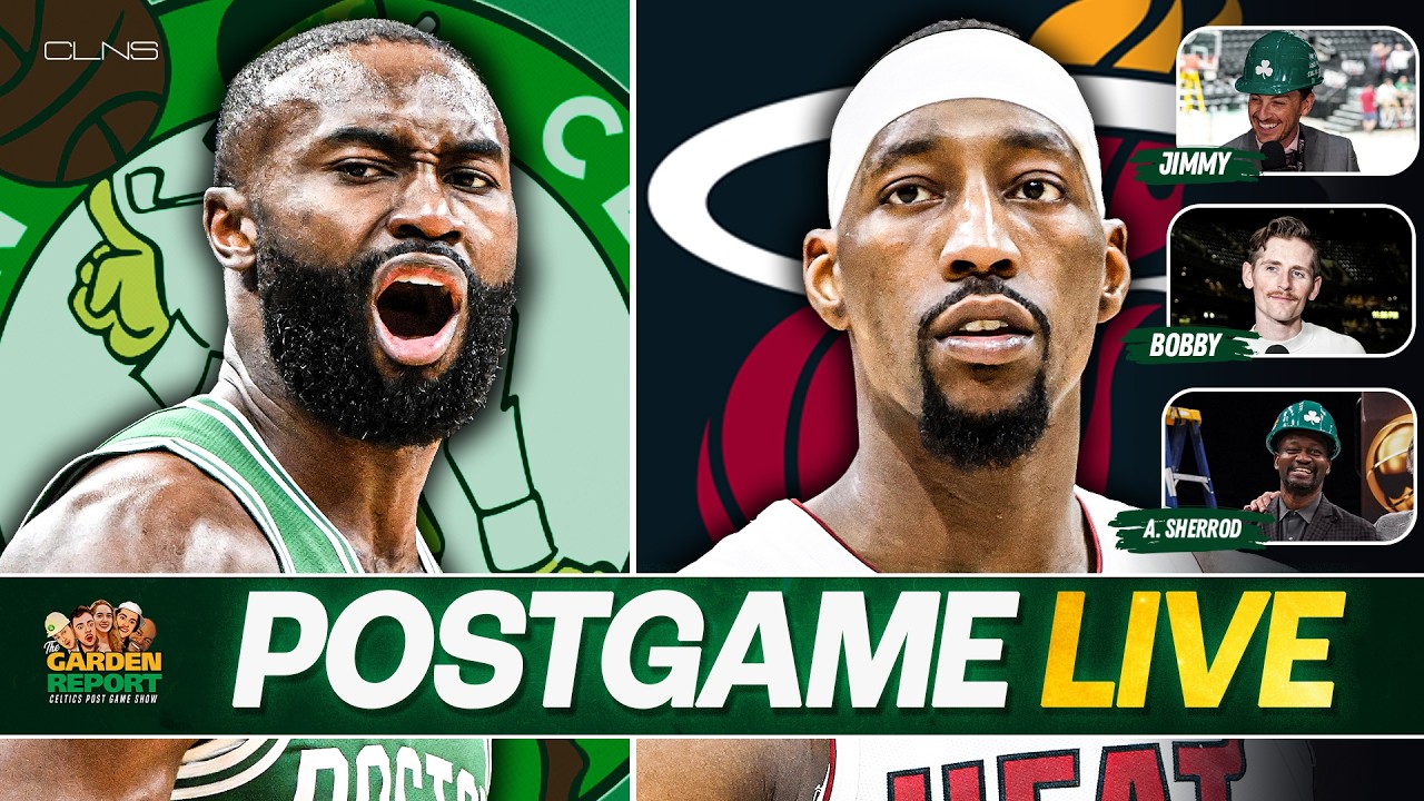 LIVE Garden Report: Celtics vs Heat Postgame Show on CLNS Media