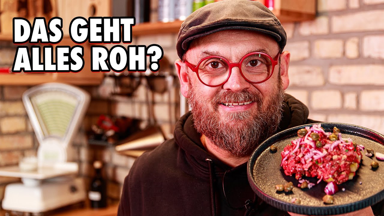 Tatar, Hackepeter und Co. 🔪🥩 Alles rund ums rohe Fleisch!