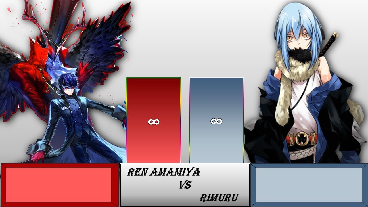 Ren Amamiya Vs Rimuru True Creation Power Level