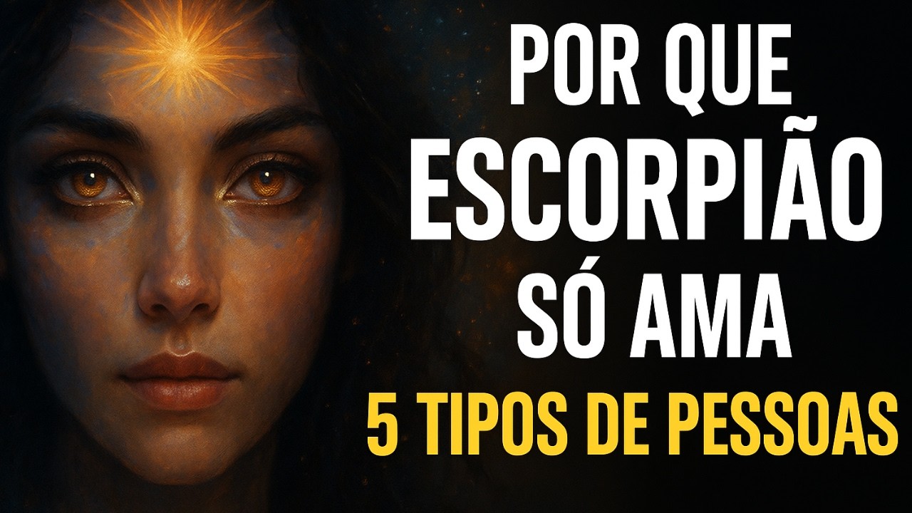 Por Que Escorpião Só Ama 5 Tipos de Pessoas: A Verdade Espiritual e Profunda Que Ninguém Te Contou