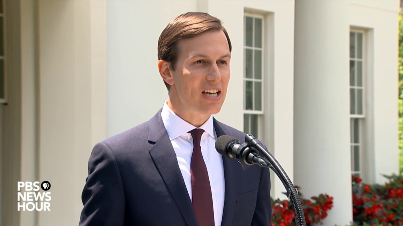 Jared Kushner speaks after Senate Intelligence meeting