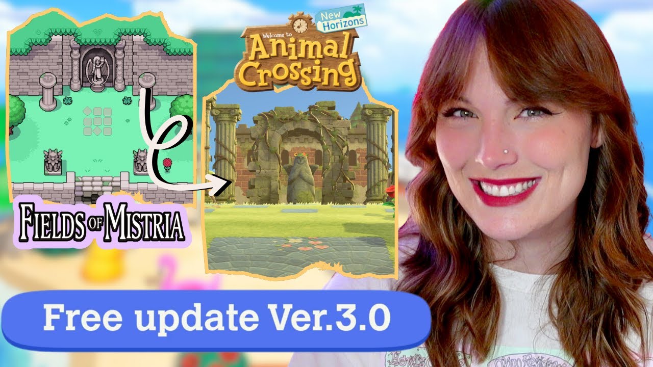 Creating Fields of Mistria on an Animal Crossing Slumber Island! [& Nintendo Switch 2 Features]