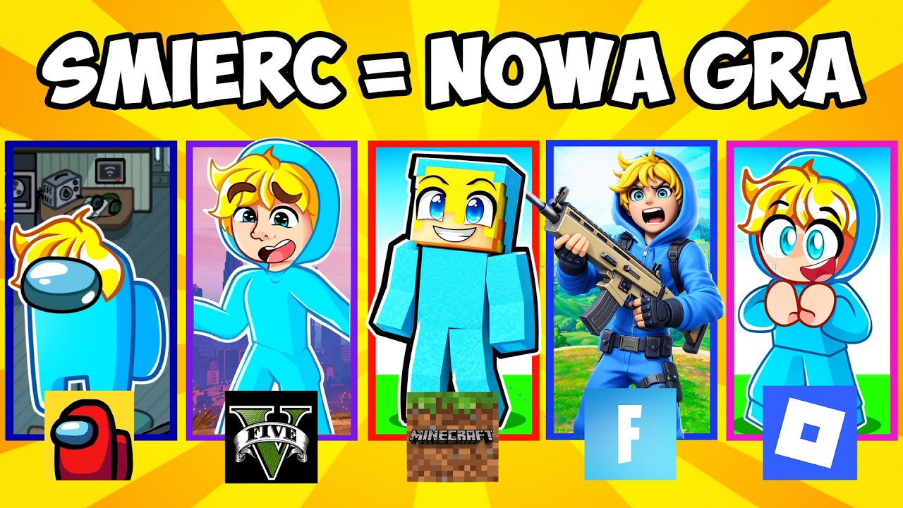 ŚMIERĆ = ZMIENIAM GRĘ w Minecraft!