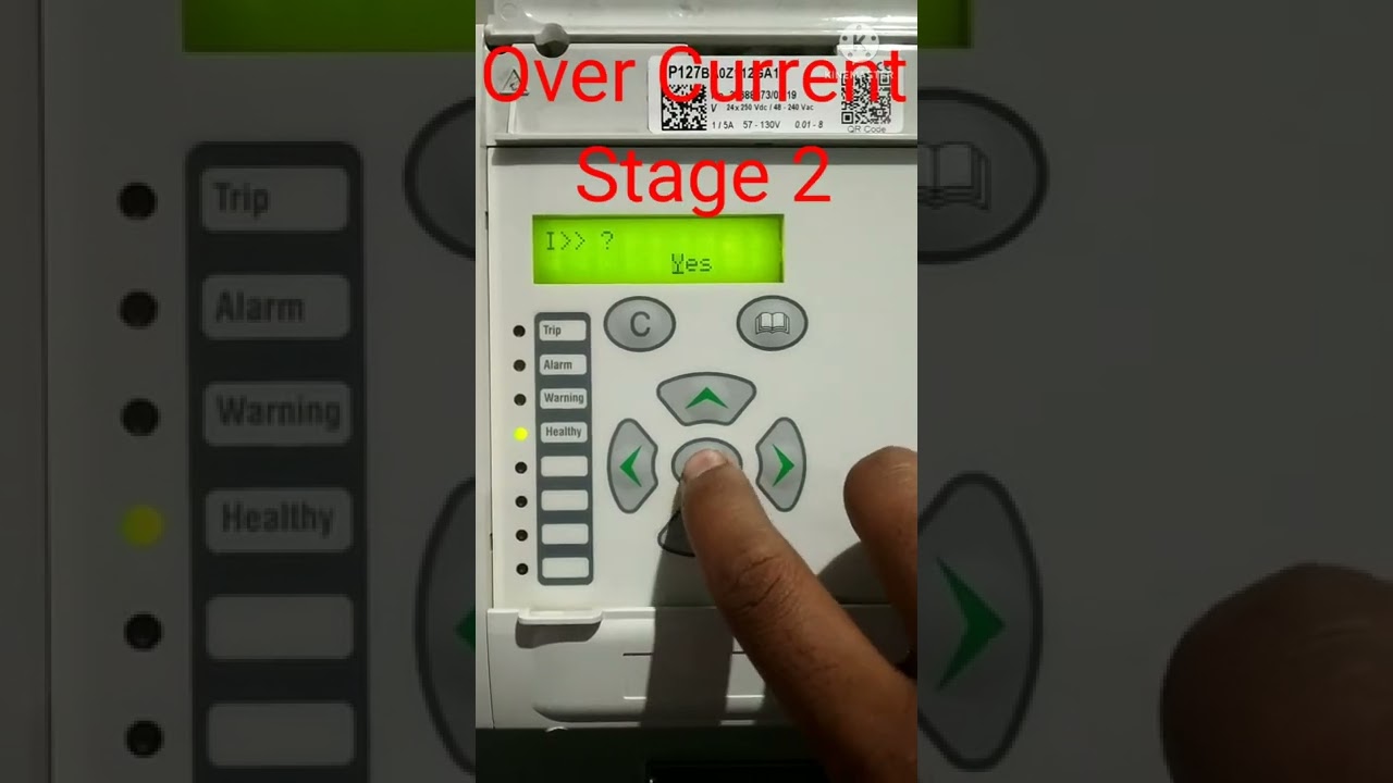 How to Set Over Current Parameters in MICOM P127 Relay | OC Parameters Setting | MICOM P127 Relay.