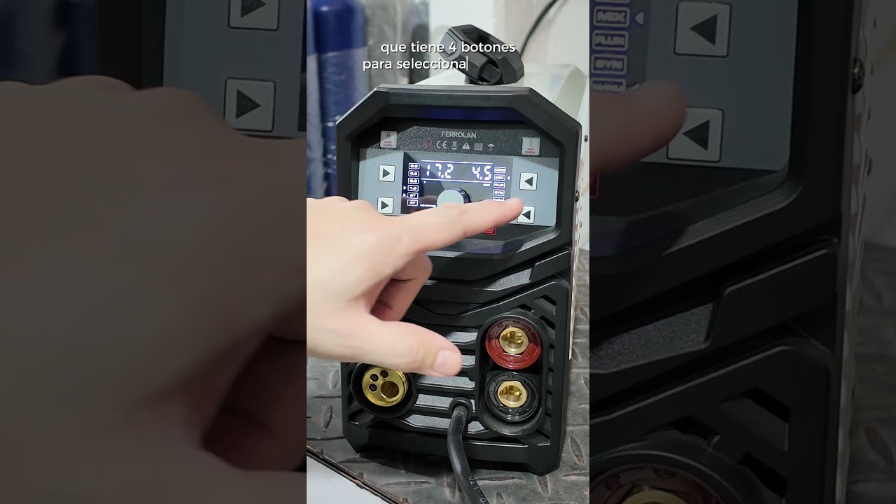 Equipo FERROLAN MOBIMIG 200 LED (MMA +MIG + TIG Lift) #Soldanet  #MIG #FLUX