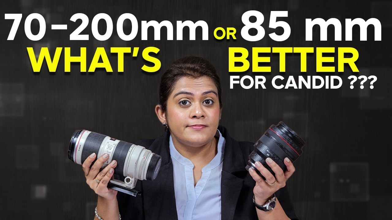 70-200 or 85mm Lens | Which one is better? | Candid Wedding Photography & Videography