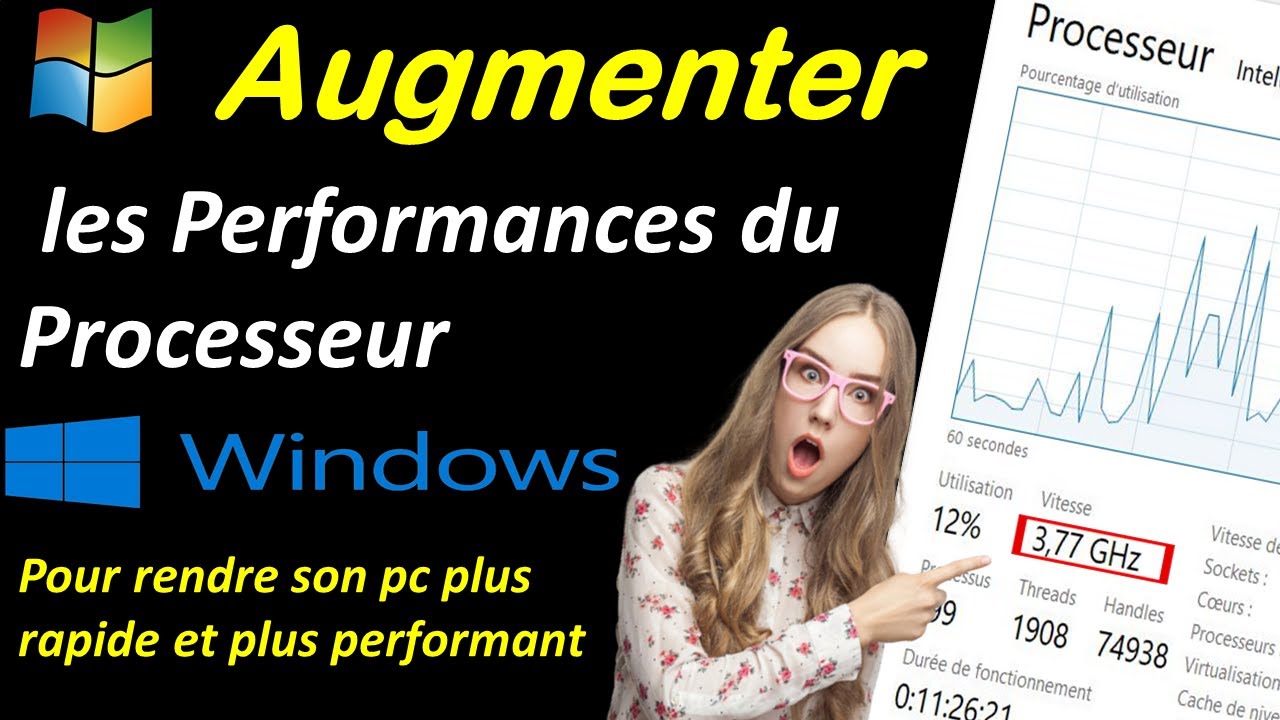 COMMENT AUGMENTER LA VITESSE DU PROCESSEUR DE MON PC WINDOWS ( Am&eacute;liorer les performances du pc )