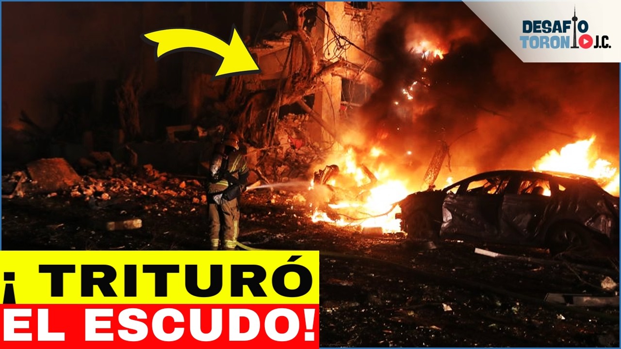 ¡TEL AVIV ARDE! Irán lanza Bombas Masivas de Racimo y Rompe Defensas de ISRAEL | DesafioTorontoJC