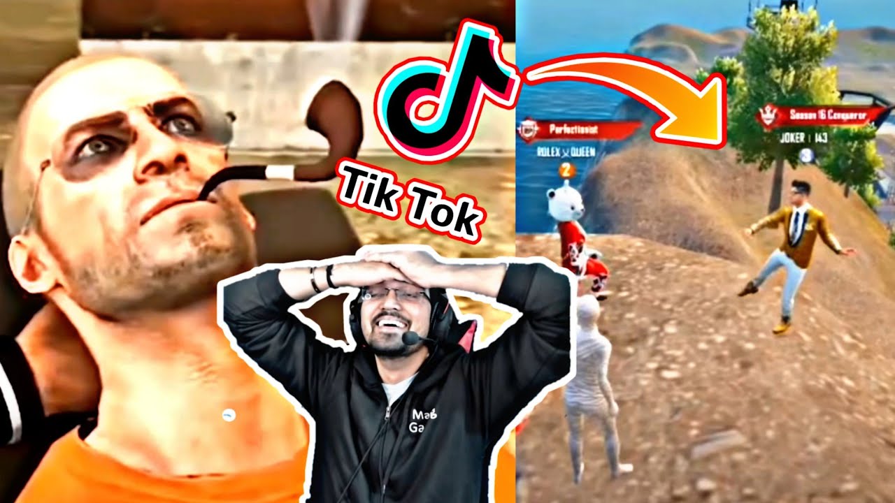 PUBG MOBILE Vs TIKTOK | BEST FUNNY MOMENTS IN PUBG MOBILE | NOOB NOOB HOTA HE