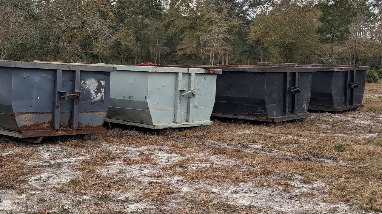 Roll Off Dumpster Repair | Dumpster Business Startup | Fabricating replacement latch #asmr