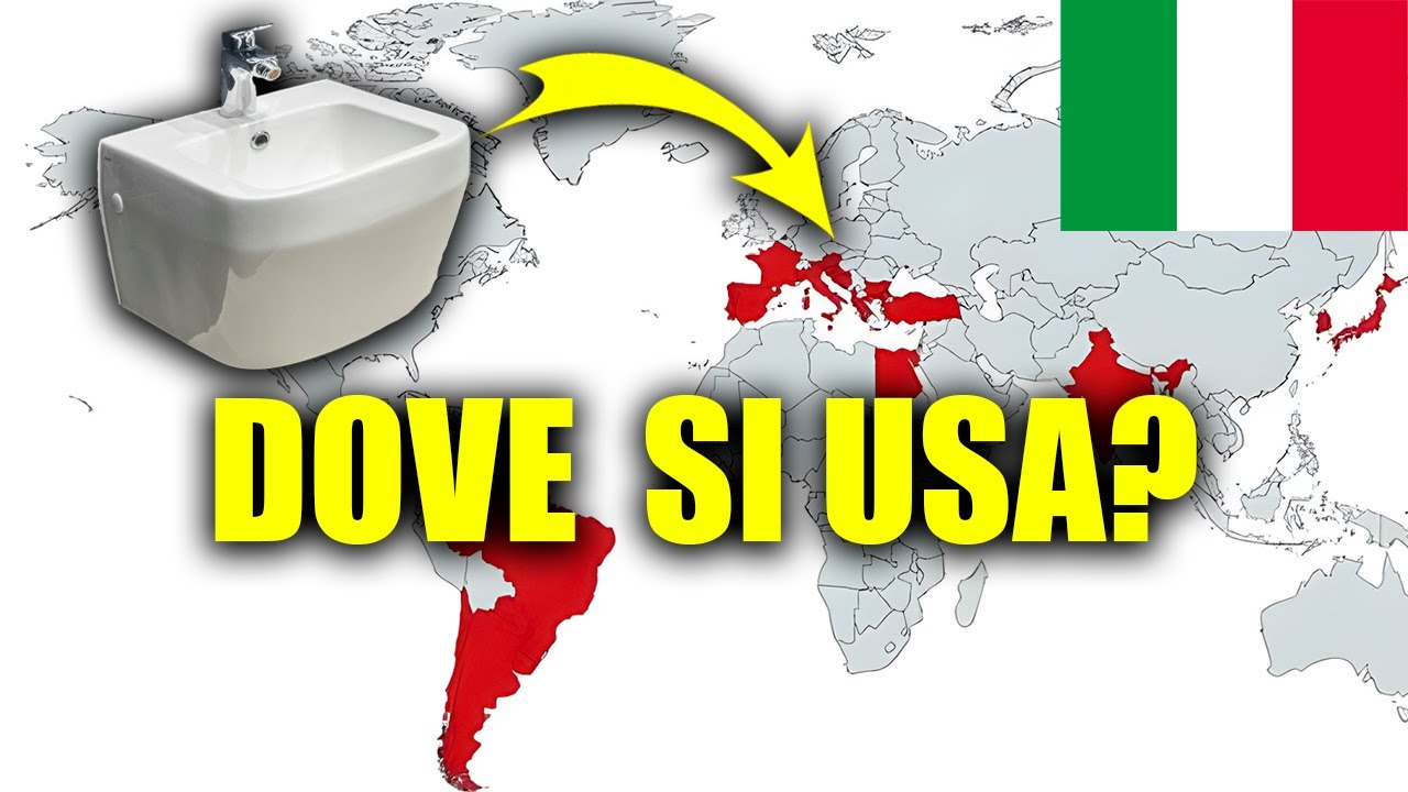 DOVE SI USA IL BIDET??? (MAPPE TERRIBILI)