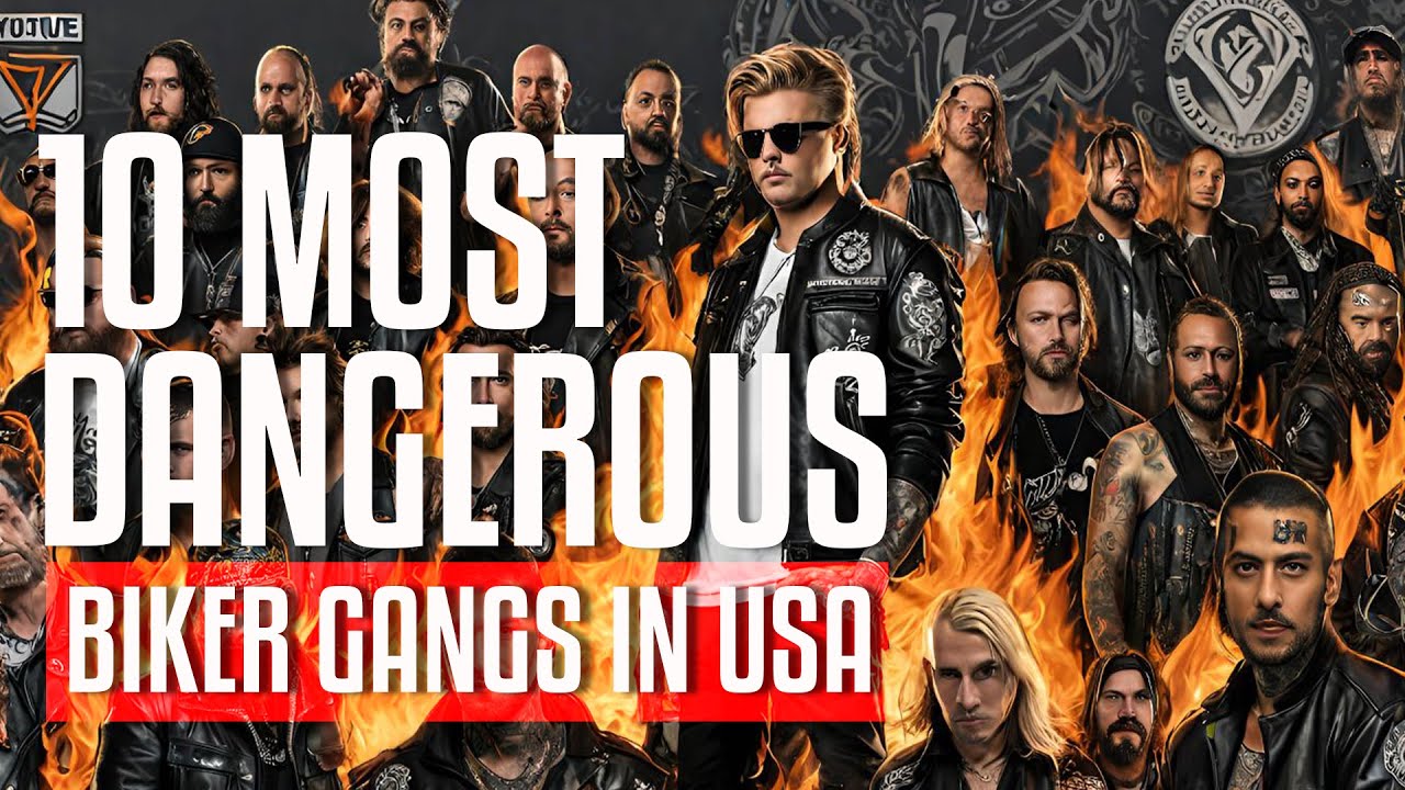 Top 10 Most Dangerous Biker Gangs In USA - Outlaw Motorcycle Clubs