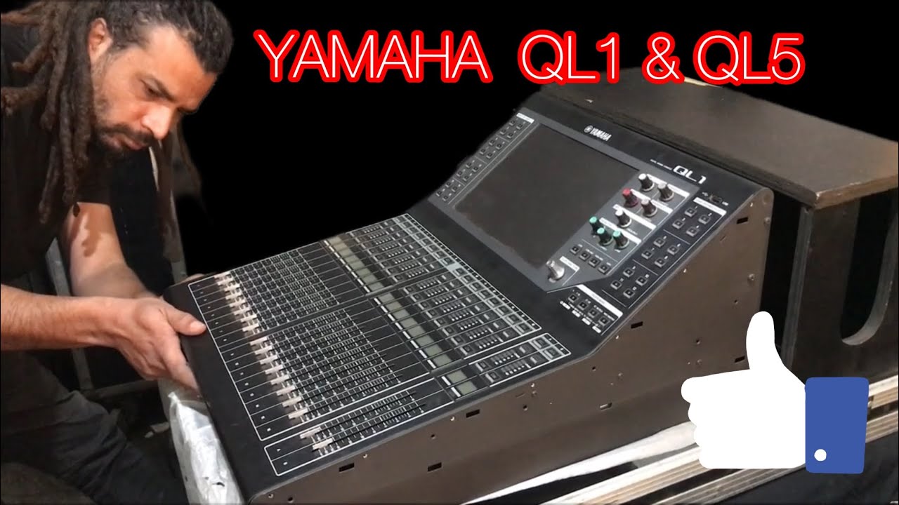 YAMAHA QL1 и QL5 | Замена и калибровка фейдеров