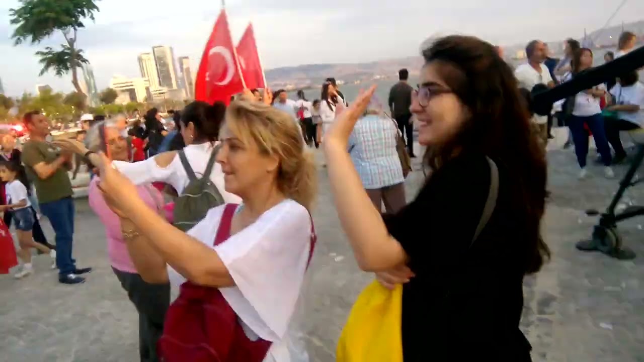 🇹🇷BAYRAKLI KÖRFEZİ'NDE BAYRAM.🇹🇷