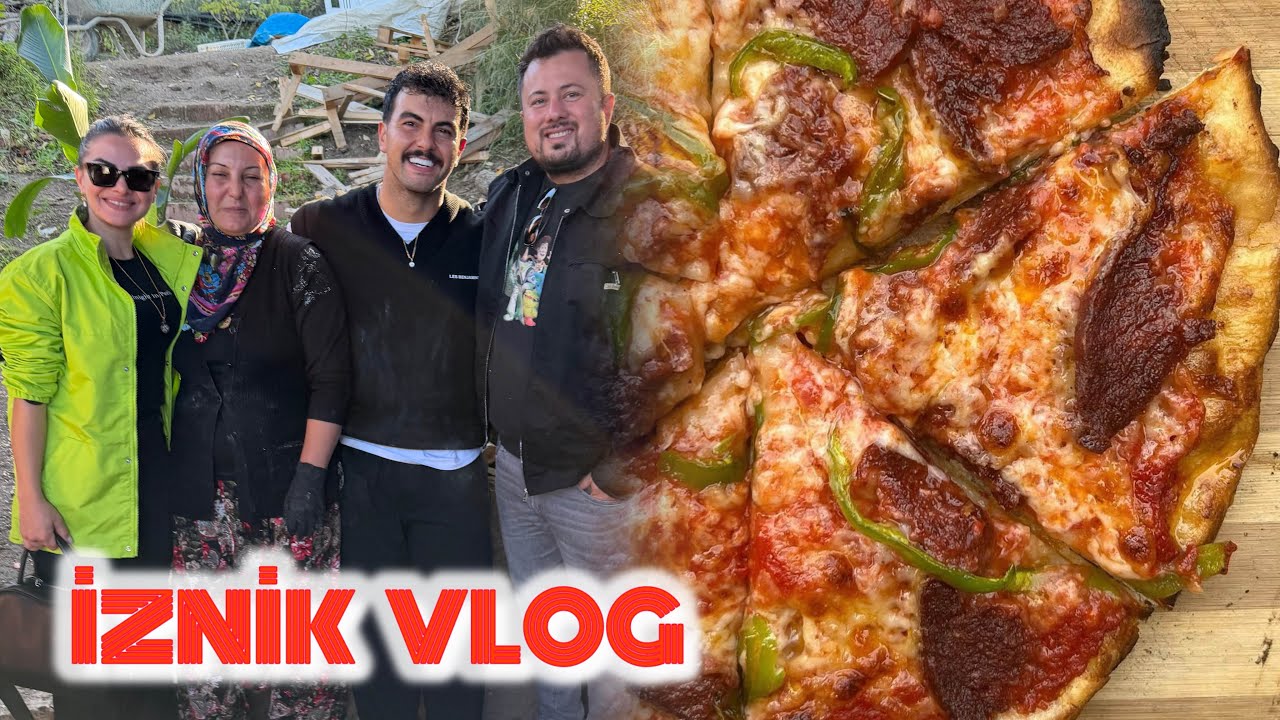 PİZZA YEMEK İÇİN 200 KM (İZNİK VLOG)