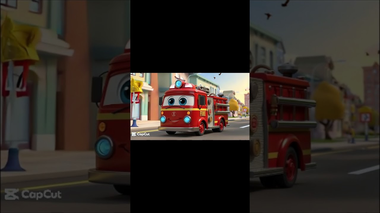 Fire Truck Zooming By! 🚒🔥 Kids Song