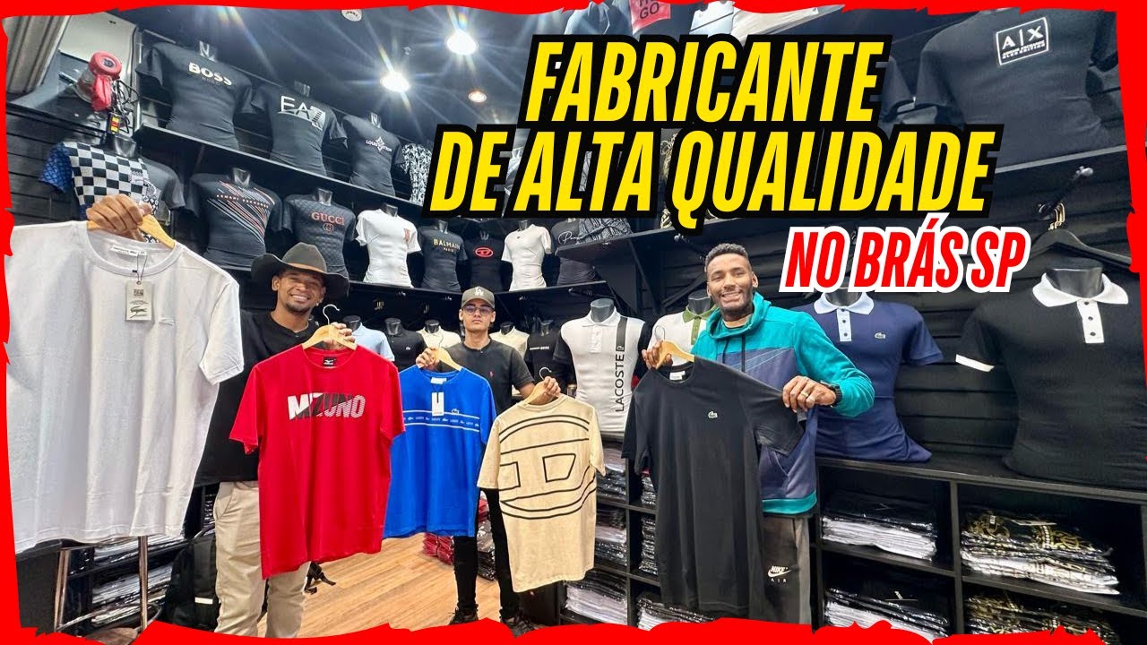 🔥👕 FÁBRICA DE CAMISAS  NO BRÁS SP 🔥👕