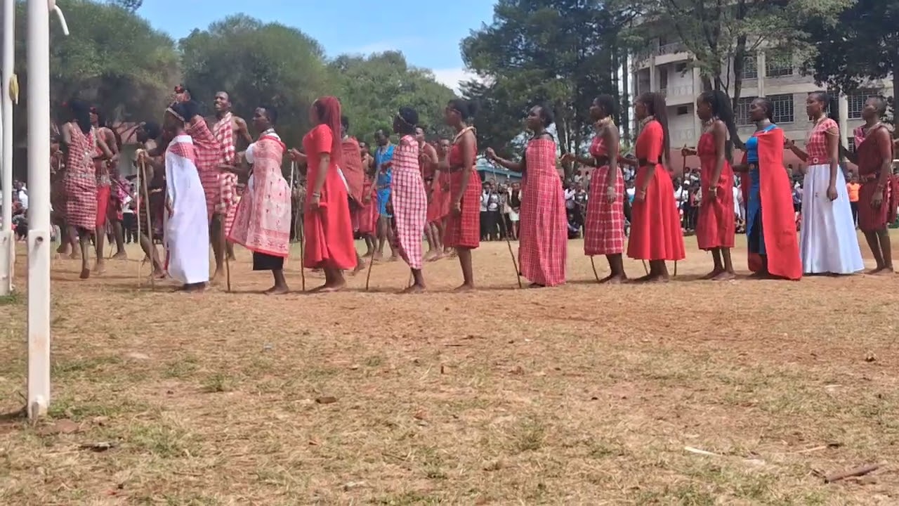 MASSAI PERFORMANCE AT UNIVERSITY OF KABIANGA  CULTURE WEEK 