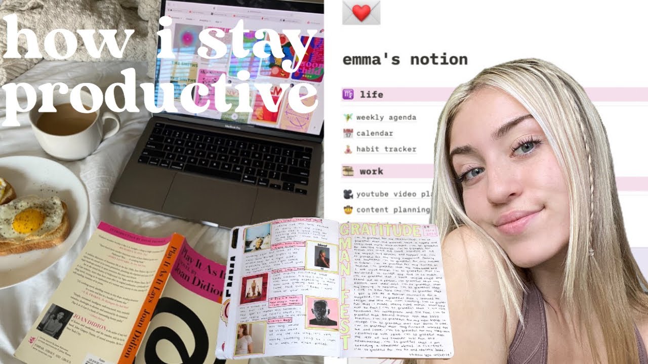 Как я остаюсь продуктивной и организованной + тур по Notion 🧘&zwj;♀️