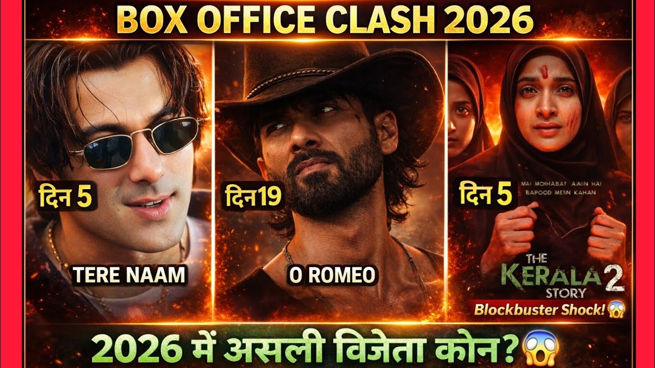 Tere Naam Re Release Box Office Collection Day 5| O Romeo, The Kerala story 2 box office collection