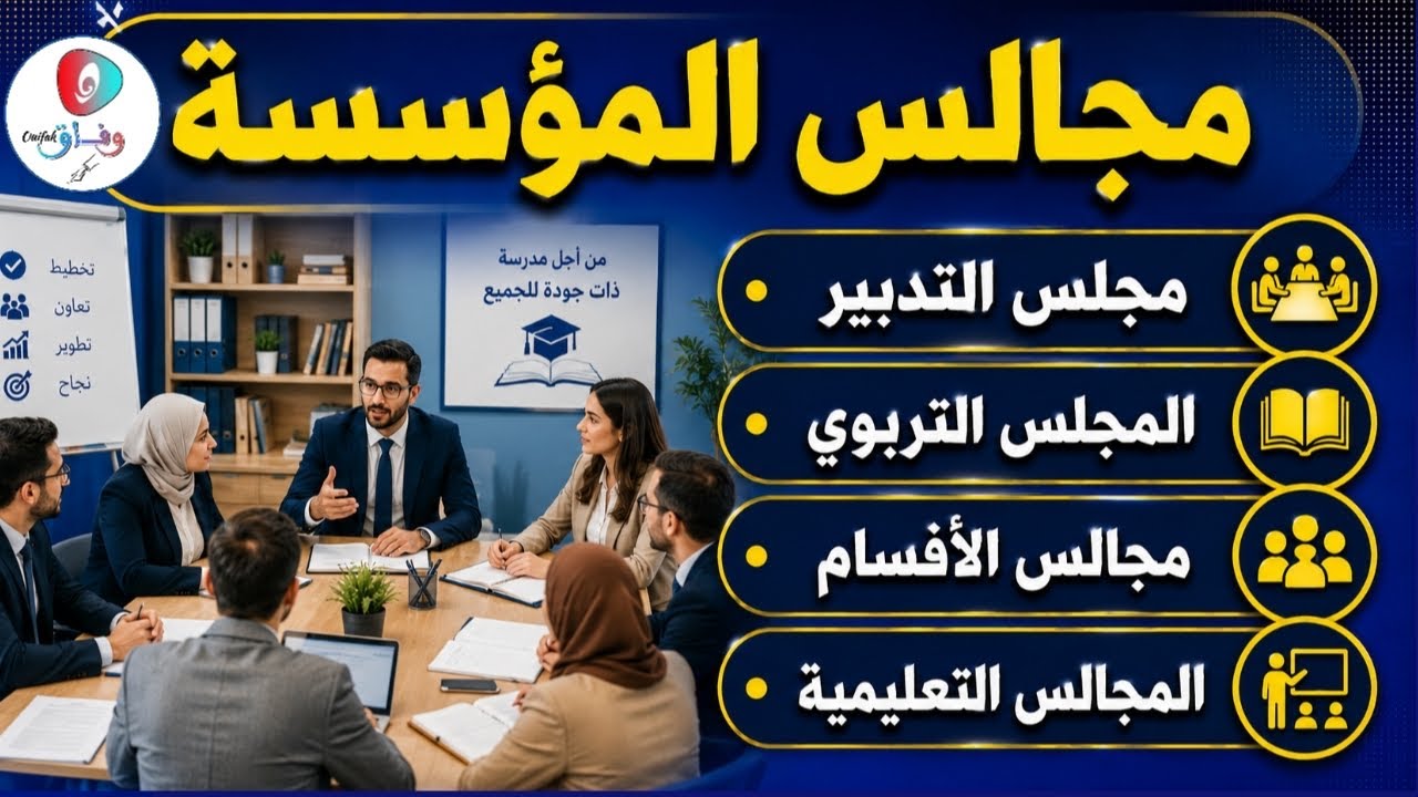 مجالس المؤسسة؛ الأعضاء، المهام والأدوار