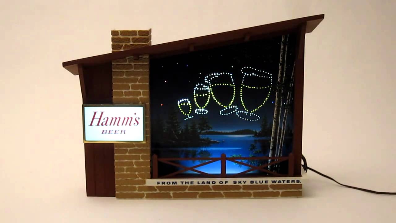 Hamm's Beer sign, circa 1960