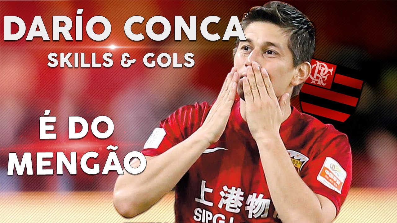 DARÍO CONCA ● O GÊNIO DAS ASSISTÊNCIAS  ● Skills & Gols ●  É DO MENGÃO! 🔥