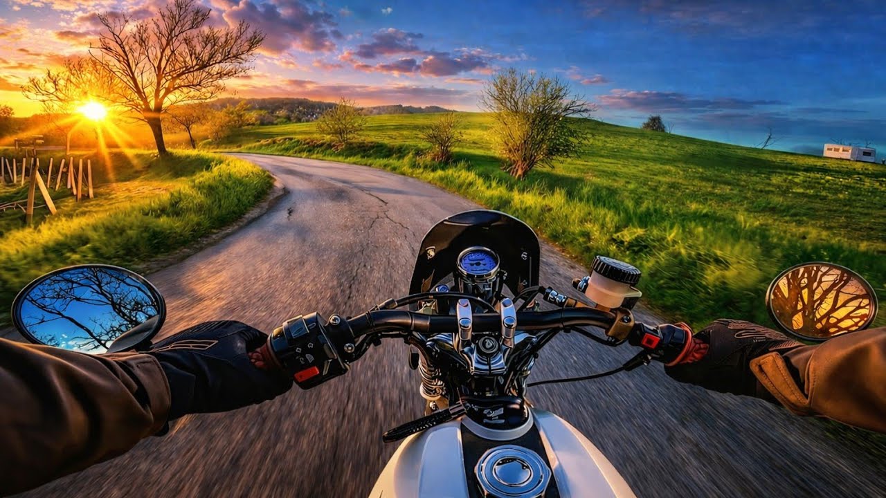 Exploring the Italian Hills on Moto Guzzi V35 Cafè Racer 🇮🇹 | Pure Sound