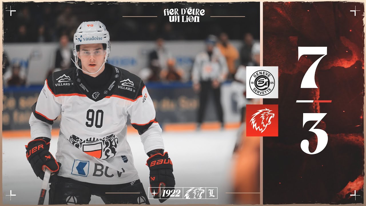 23/12/2025 Genève Servette HC 7 - 3 Lausanne HC