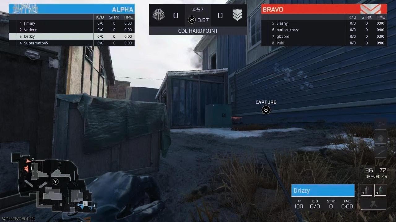 Scrim session 10/01 HP Scar