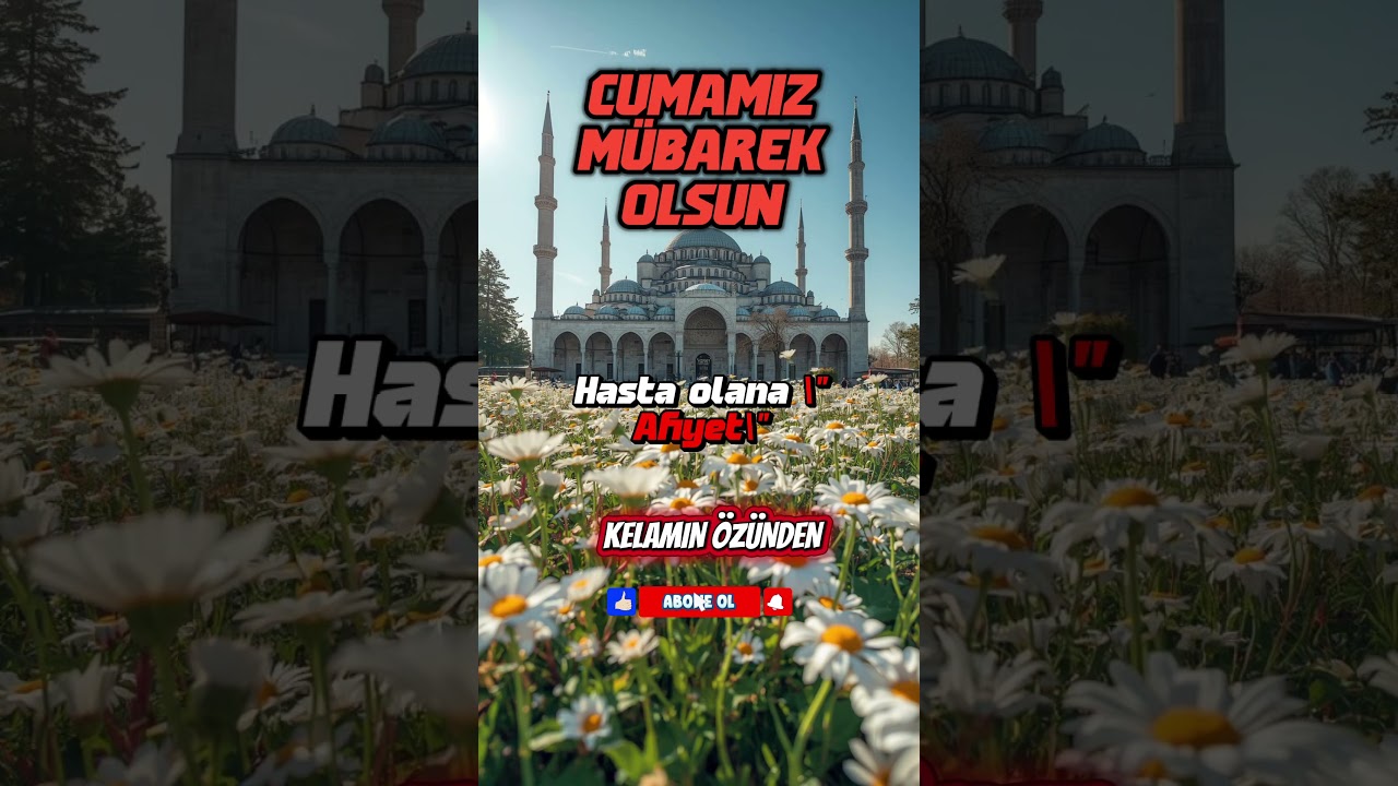 Cumamız M&uuml;barek Olsun - Hayırlı Cumalar | Cuma Mesajı | Cuma Mesajları #dua #cuma #ayet #amin