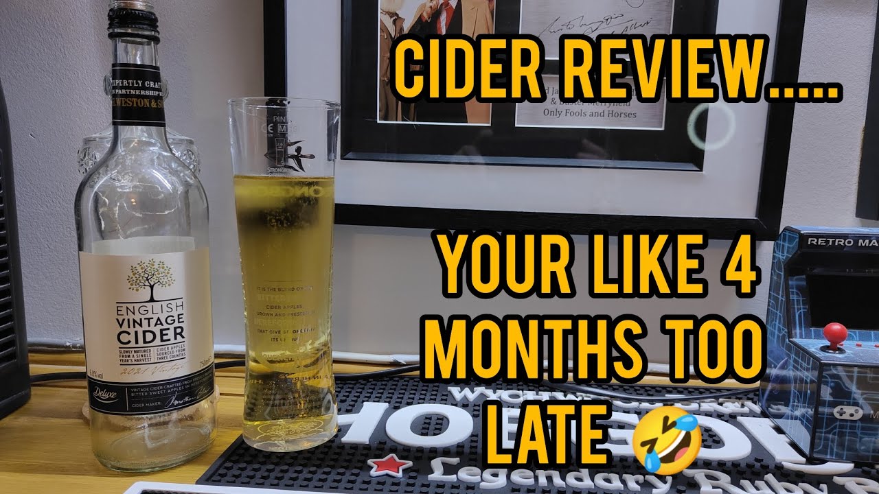 English vintage cider 6.8% - Lidl - review No. 1208