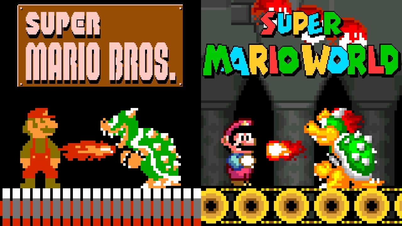 Super Mario Bros. 1 Remade in Super Mario World #4 FINAL - Classic's Super Mario Brothers