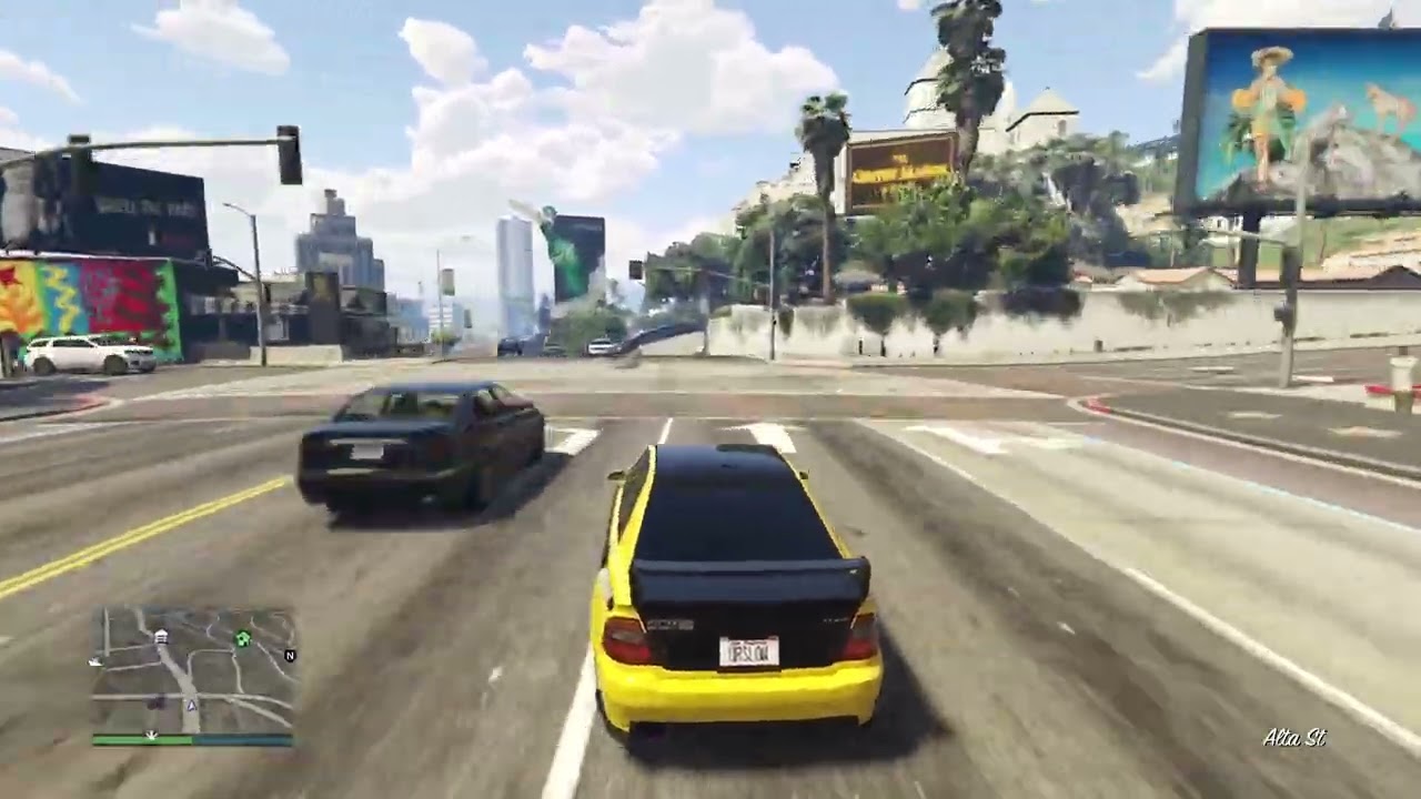GTA 5 ONLINE - Karin sultan - Test Drive 