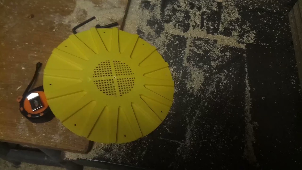 Výkluz pod medník pro včely, výroba