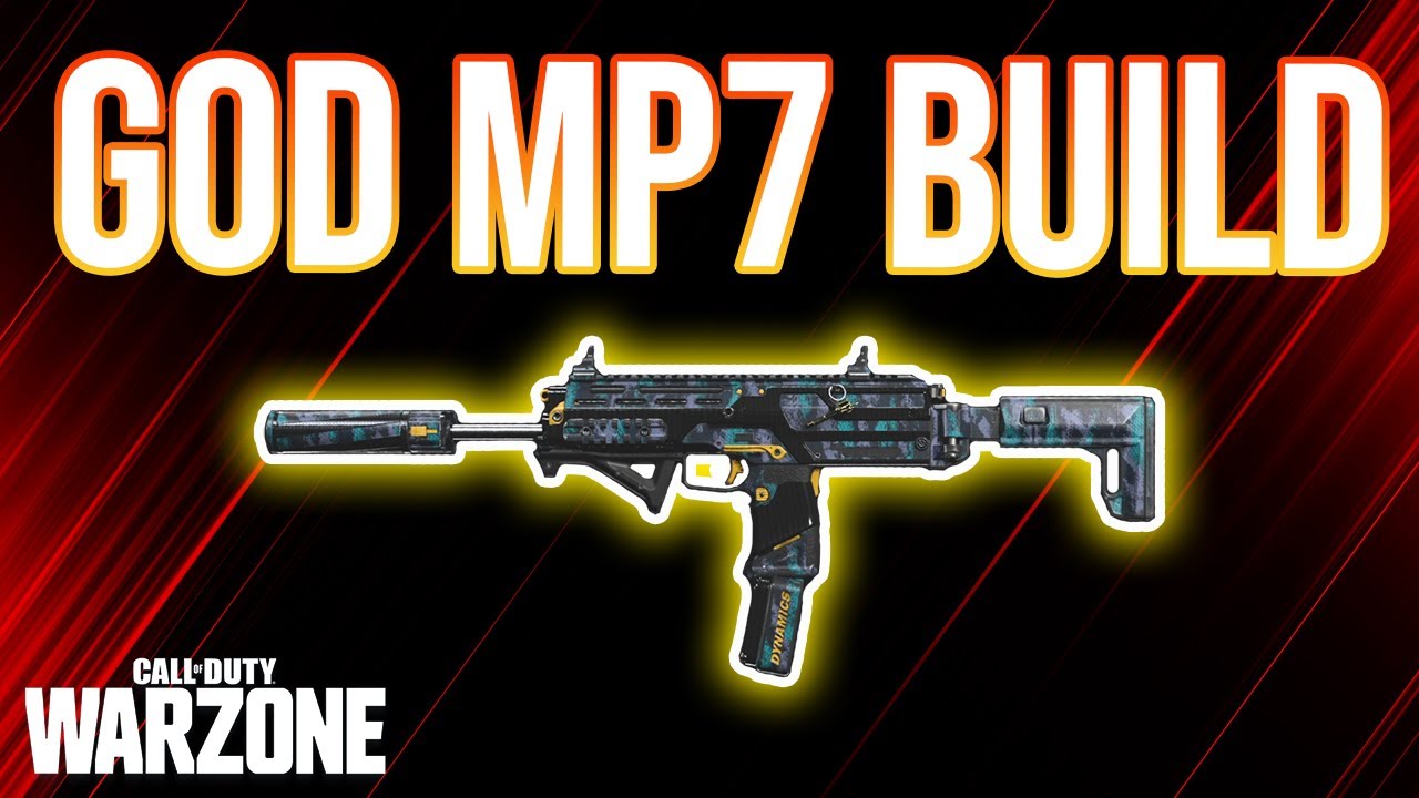 The BEST MP7 Class Setup MW Warzone - COD Warzone MP7 build