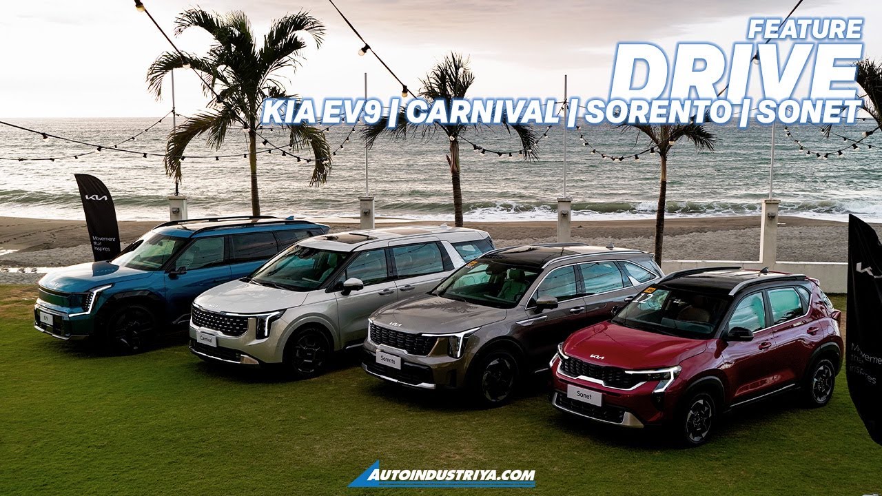 Поездка: Ilocos Norte на Kia Sorento, Carnival, Sonet, EV9