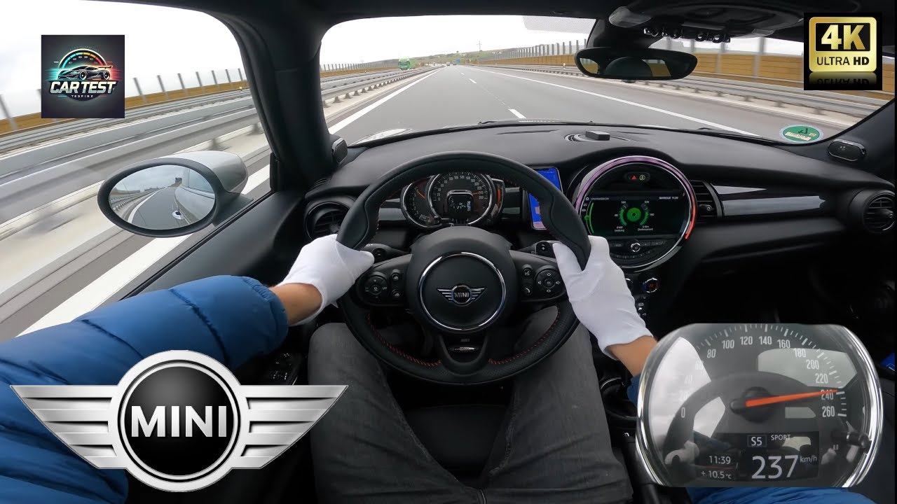 Mini Cooper S F56 POV Drive &ndash; Go-Kart Handling & Turbo Fun! | Autobahn Acceleration