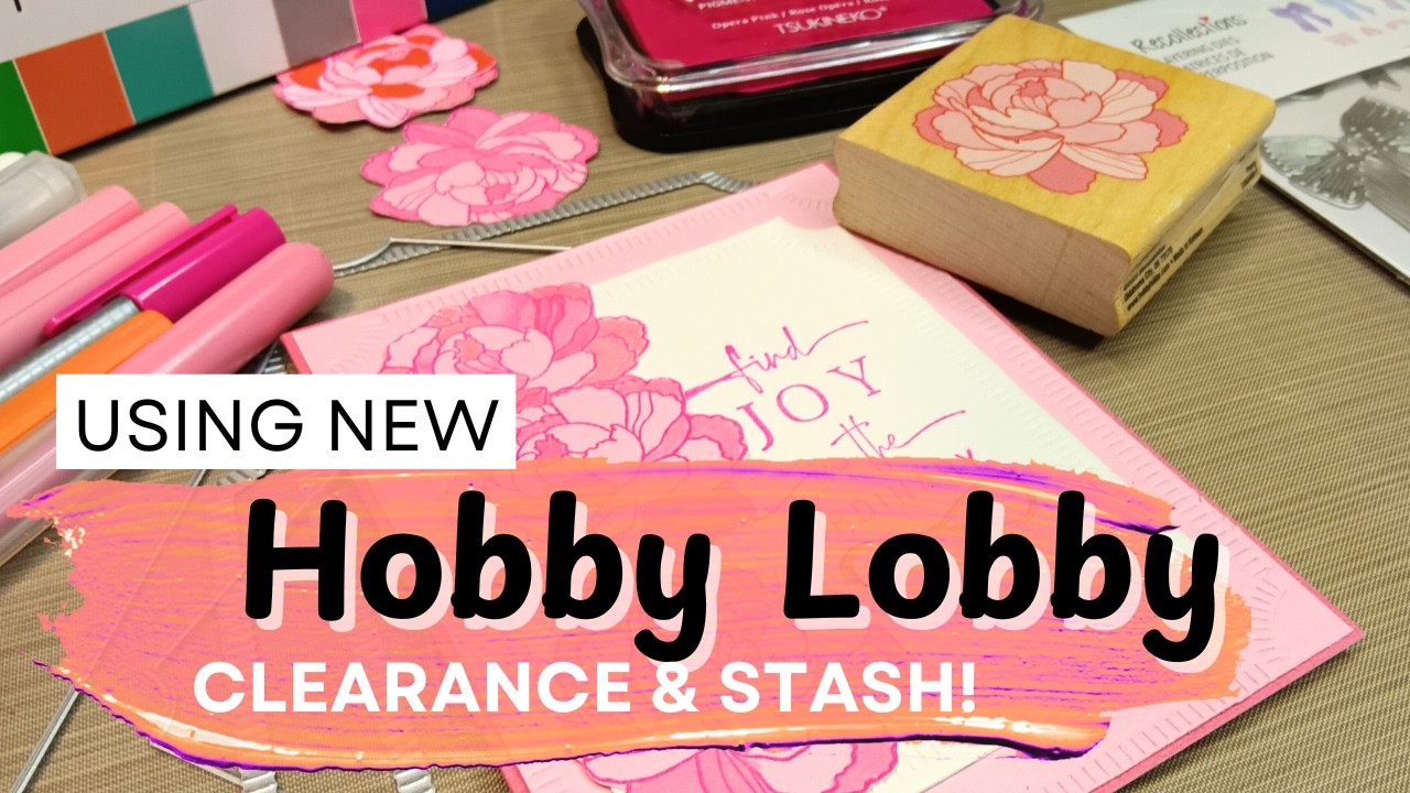 Распродажа в Hobby Lobby: набор для штамповки по дереву и набор для изготовления открыток ScanNCu...