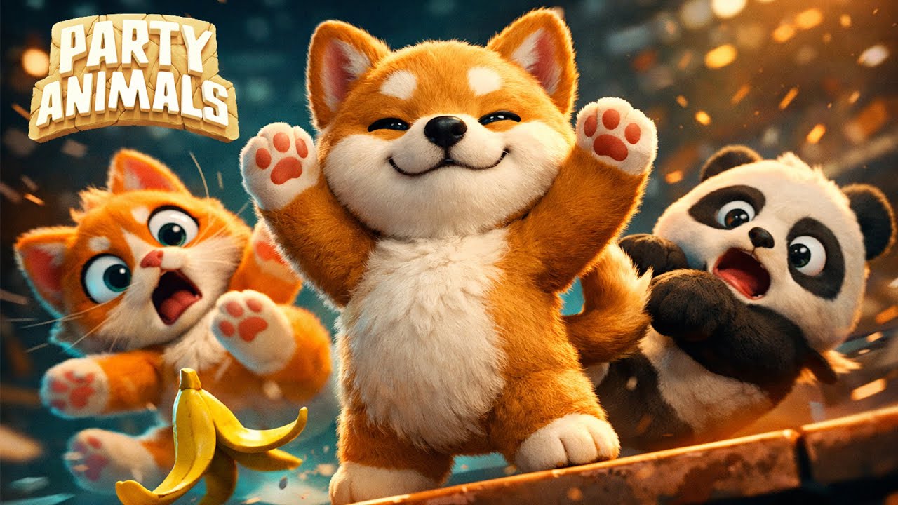 Party Animals LIVE Malayalam 🐶😂 | Cute Game, Absolute Chaos!
