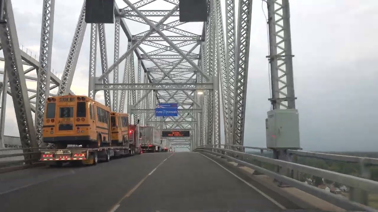 Crossing the Blue Water Bridge