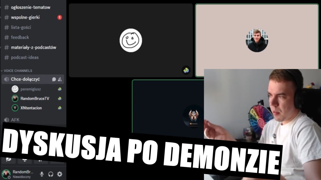 DYSKUSJA Z OVERPOW, XNTENTACION, RANDOMBRUCE