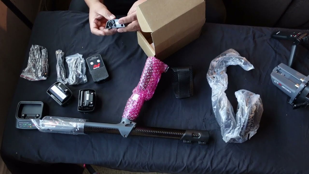 Unboxing a CTX 3030 with a 17” Coil, first Metal Detector for me.  #ctx3030 #california #gold