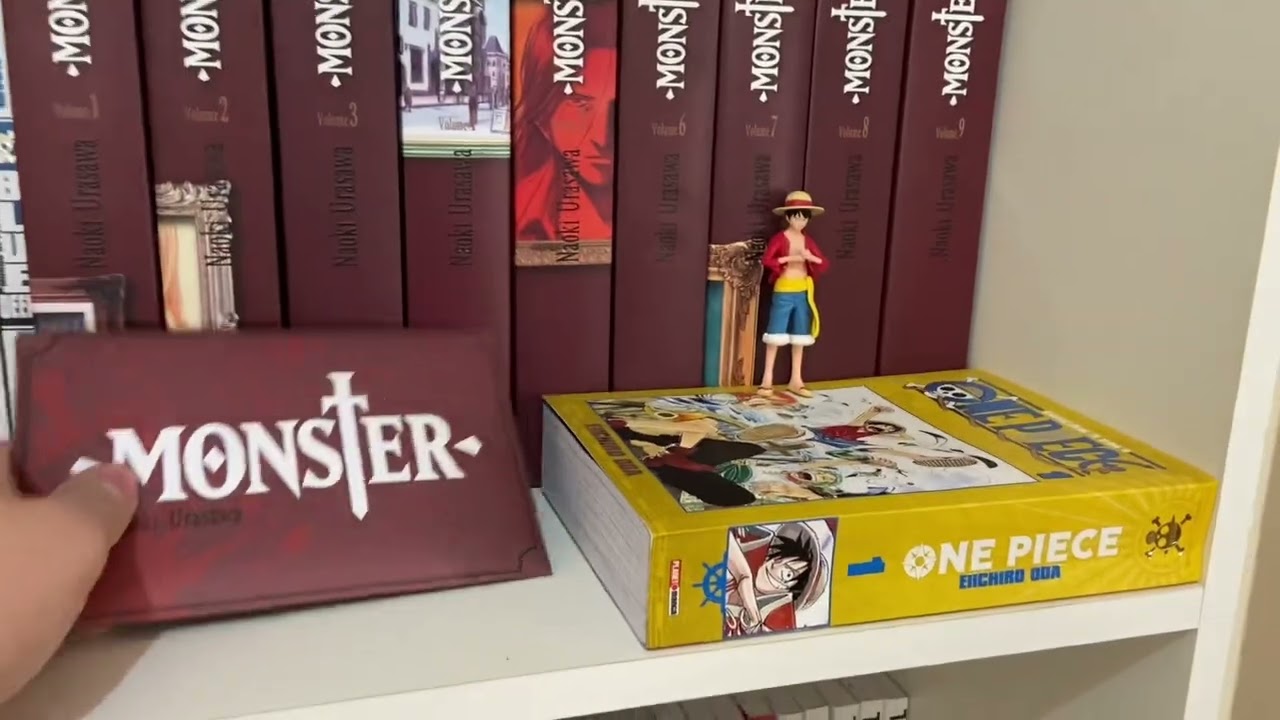 minha coleção de mangás
