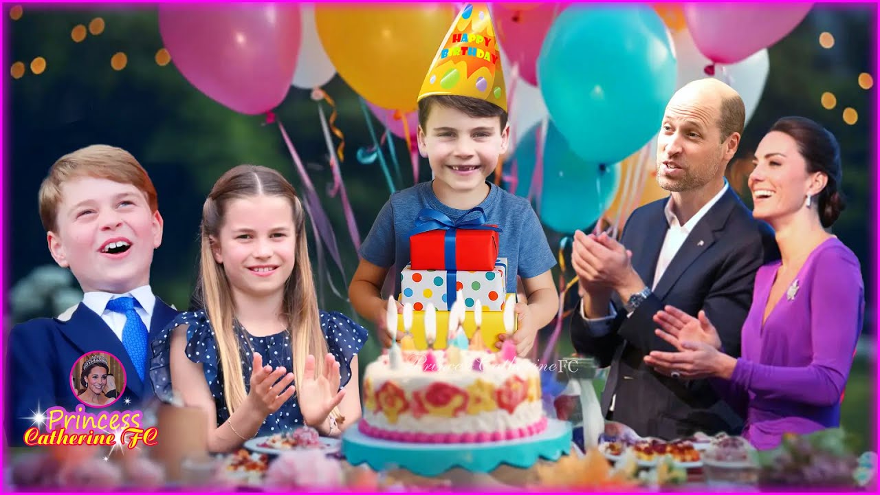 Louis Turns 7! Revealed A Joyful Glimpse Inside Louis's BIRTHDAY After Catherine Finishes Treatment