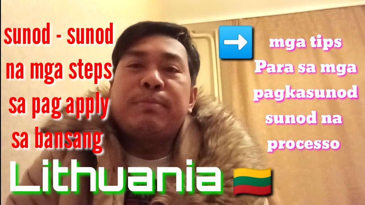 Step by step na proseso sa pag apply sa bansang Lithuania 🇱🇹 @KuyaRichvlogs #vilnius #lithuania