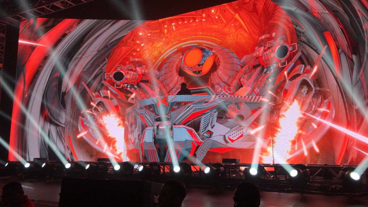 Excision Opening in Houston 3-24-2017 (The Paradox Tour)