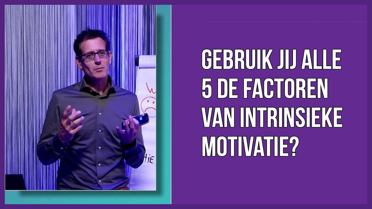 Gebruik jij alle 5 de factoren van intrinsieke motivatie?