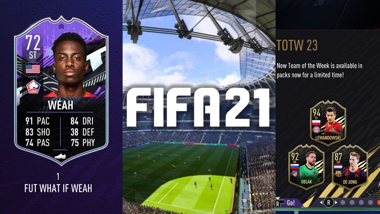 Fifa 21 - New Silver Stars Timothy Weah (Lille) &  The Silver Beasts released!