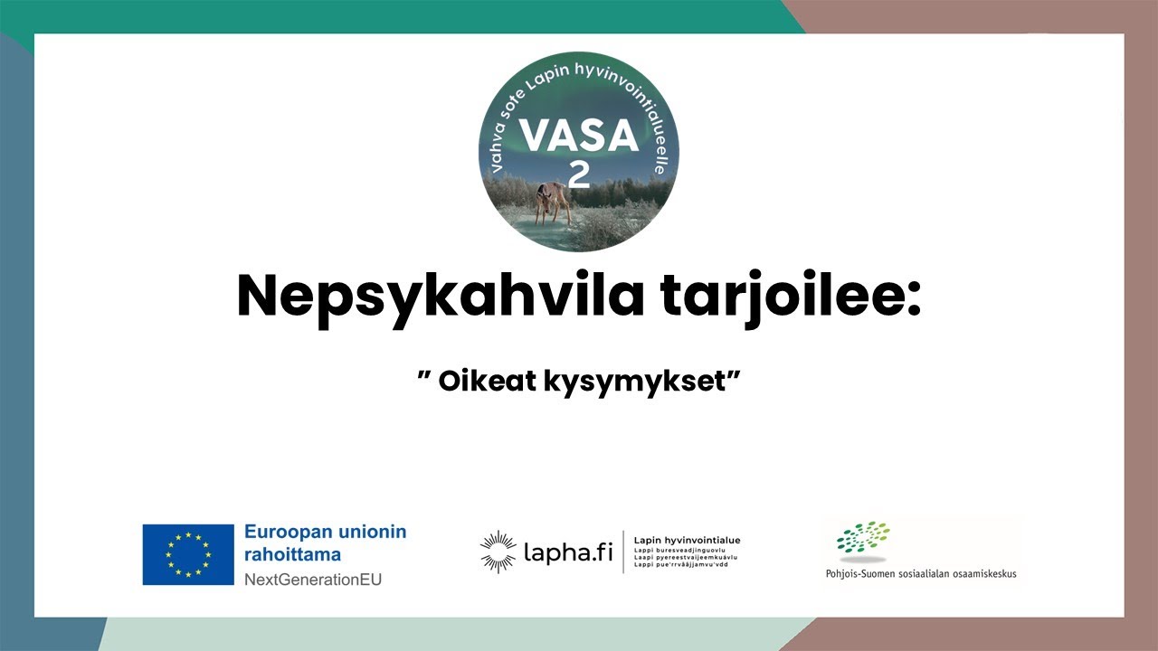 Nepsykahvila: Oikeat kysymykset